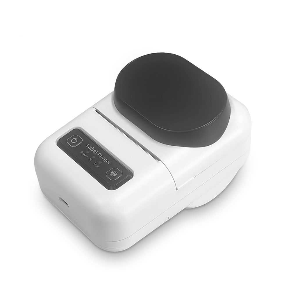 Label Printer Thermal - 58mm Mini POS Handlicher Kabelloser Etikettendrucker