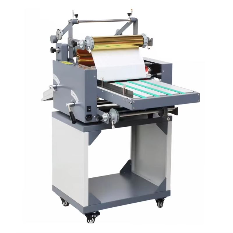 Laminator A3 Hot - DG389 Heiße und kalte doppelseitige Roll-Laminiermaschine