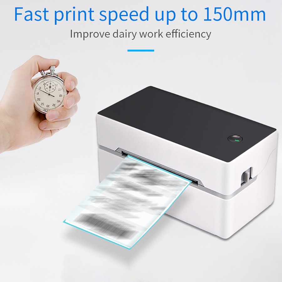 Label Printer Thermal - SIHAO Mini Bluetooth Thermoetikettendrucker Barcode-Etikettiergerät TDL