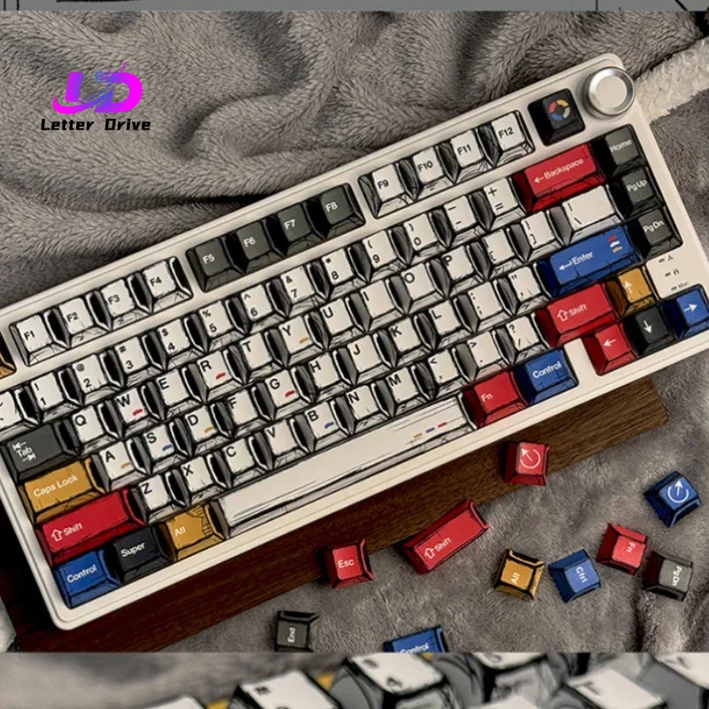 Tech For Office - 2026 Comic-Tastenkappen Cherry-Profil Sublimierte Personalisierte Mechanische