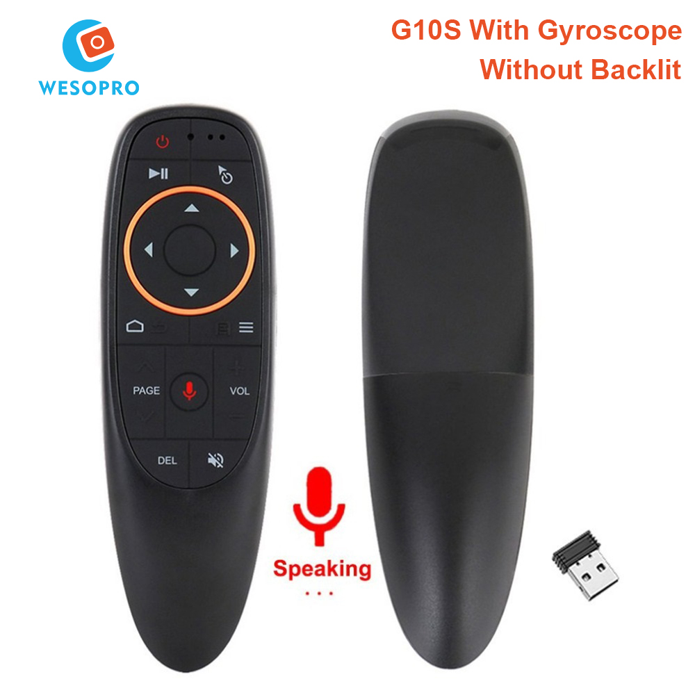 Presentation Remote Laser - G10S Air Mouse Sprachfernbedienung 2,4G Kabellos