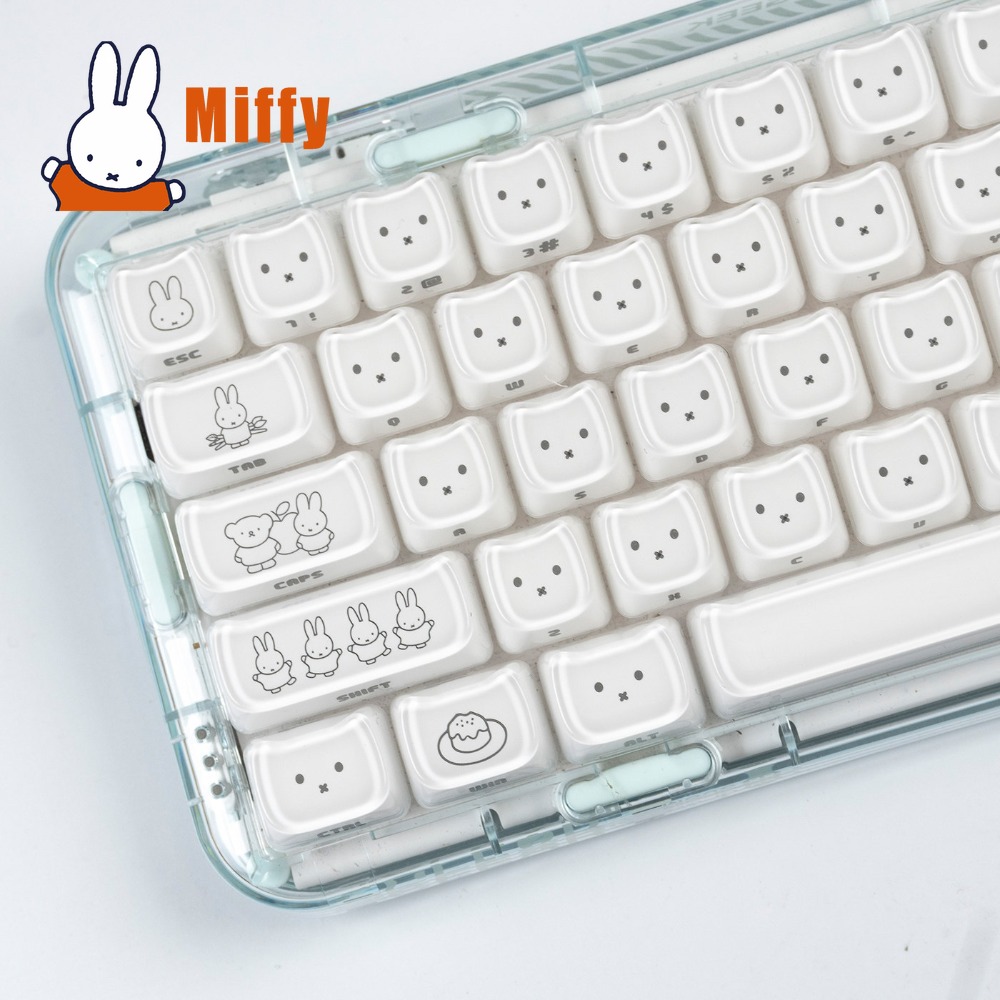 Kawaii Miffy Tastenkappen Nied – Tech For Office Bewertung und Preis