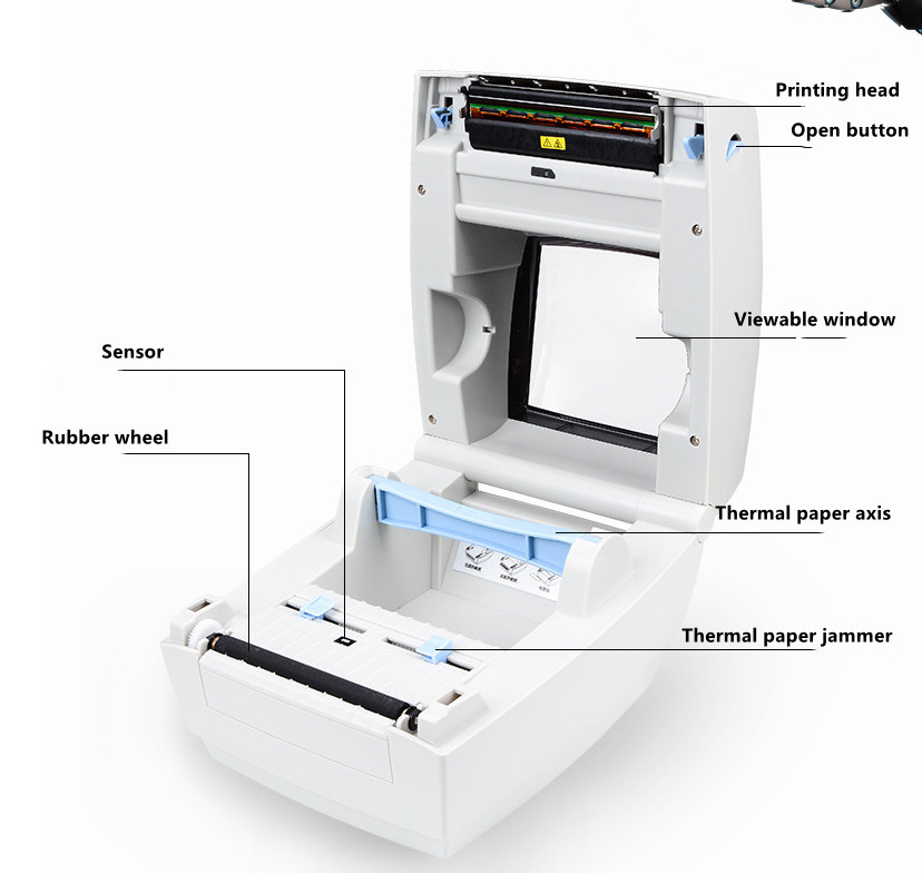 Industrieller Hochgeschwindigk – Label Printer Thermal Bewertung und Preis