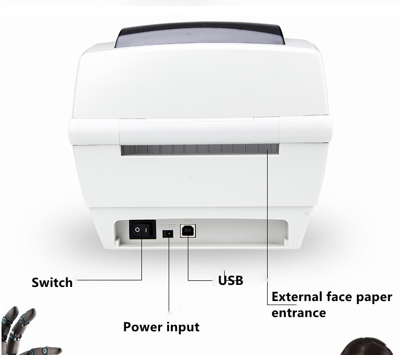 Industrieller Hochgeschwindigk – Label Printer Thermal Bewertung und Preis