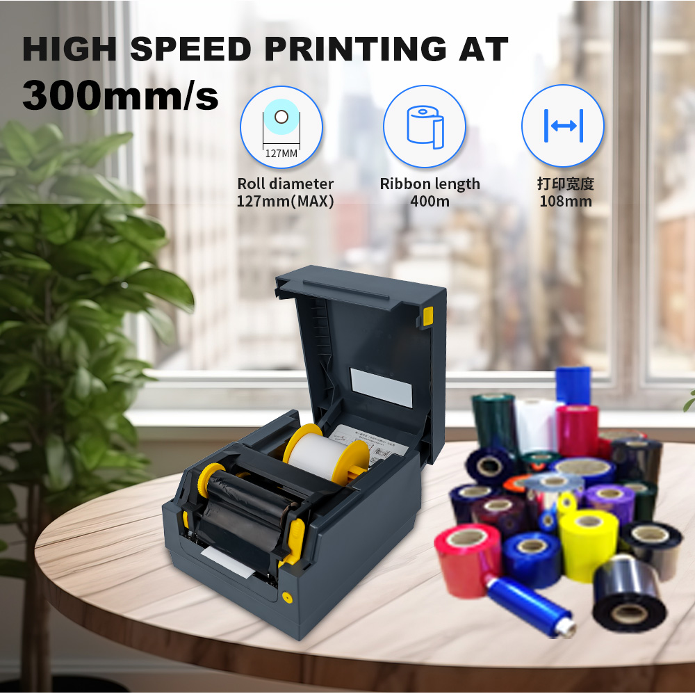 110-mm-Thermo-Transfer-Etikett – Label Printer Thermal Bewertung und Preis