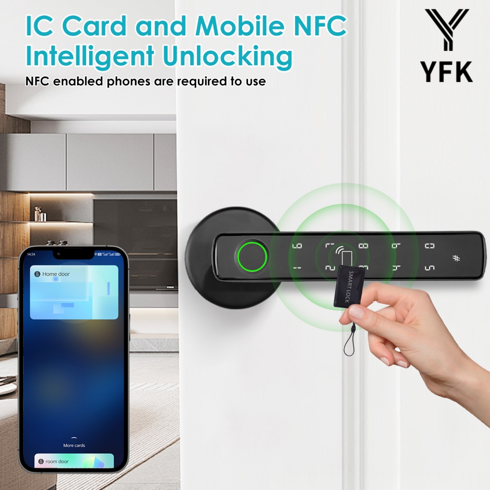 YFK Tuya 5-in-1 Smart-Türgriff – Tech For Office Bewertung und Preis